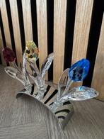 3 tulpen van SWAROVSKI met display in doos, Verzamelen, Swarovski, Tulpen, Verzenden, Overige typen, Zo goed als nieuw