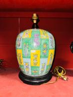 Prachtige Chinese lamp tafellamp lampenvoet, Huis en Inrichting, Lampen | Tafellampen, Ophalen, A, A, A