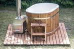 Hot Tub 2 persoons met 20 kw RVS Externe kachel, Ophalen of Verzenden, Nieuw, Vast