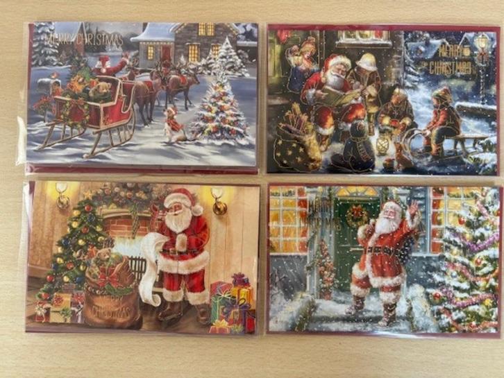 Partij kerstkaarten, Diversen, Wenskaarten, Nieuw, Ophalen