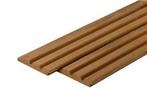 Rhombusprofielplank triple rib thermowood2.2 x 14.5 x 450 cm, Tuin en Terras, Ophalen of Verzenden, Nieuw, Hout, Biels