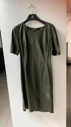 Mart Visser 38 / m leren jurk groen gevoerd nog mooi, Kleding | Dames, Maat 38/40 (M), Mart Visser, Ophalen of Verzenden, Zo goed als nieuw