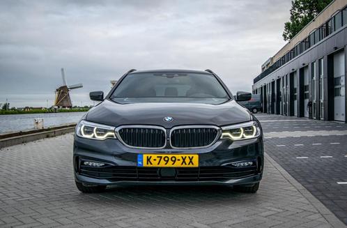 BMW 530i Touring Sport Line – bomvol opties & showroom‑staat, Auto's, BMW, Particulier, 5-Serie, 360° camera, ABS, Achteruitrijcamera