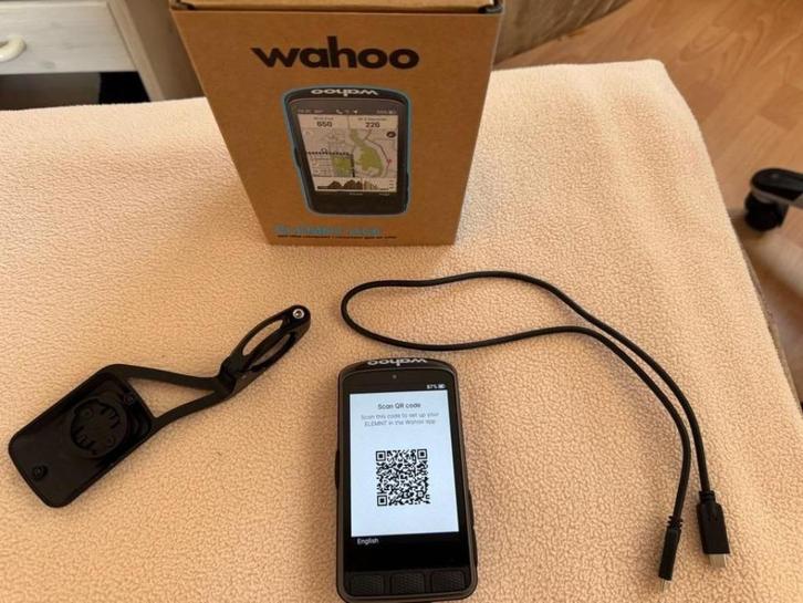 Wahoo ELEMNT ACE GPS Fietscomputer, Fietsen en Brommers, Fietsaccessoires | Fietscomputers, Zo goed als nieuw, Draadloos, GPS
