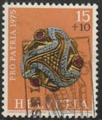 Zwitserland 1975 1053 Pro Patria 15c, Gest, Postzegels en Munten, Postzegels | Europa | Zwitserland, Ophalen of Verzenden, Gestempeld