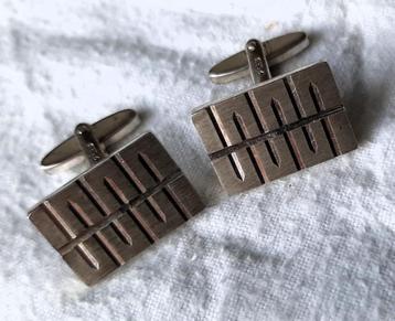 Zilveren manchetknopen 835 A JPC beschikbaar voor biedingen