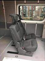 10 zwart stoffen stoelen 3p gordel isofix zelfbouw camper, Auto-onderdelen, Ophalen of Verzenden, Renault