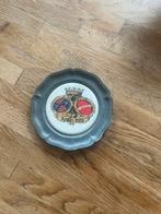 Klein tinnen bordje met logo, Antiek en Kunst, Antiek | Tin, Ophalen of Verzenden