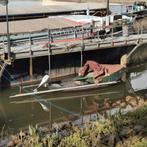 Vlet 5,5 vissersboot stalen sloep beenakker karperboot, Watersport en Boten, Ophalen, Gebruikt, Minder dan 15 m²