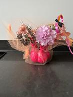 Bloemenvaas met kunstbloemen, Ophalen of Verzenden, Nieuw, Binnen