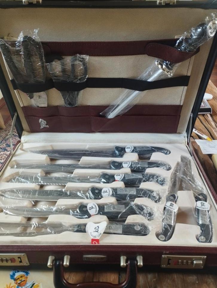 Messenset in Koffer - Classic Line, Huis en Inrichting, Keuken | Bestek, Ophalen of Verzenden