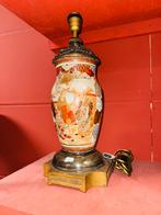 Japanse Satsuma lamp taffellamp, Antiek en Kunst, Antiek | Lampen, Ophalen