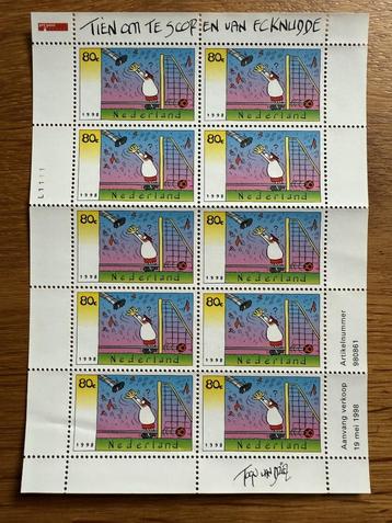 Postzegels vel FC Knudde 1998 - NIEUW (nr. V1763 ) beschikbaar voor biedingen