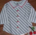 Maat 116 Gymboree Cherries blouse *NIEUW*, Kinderen en Baby's, Kinderkleding | Maat 116, Meisje, Gymboree, Overhemd of Blouse