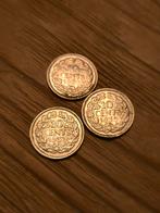 3x 10 Cent 1939 - Wilhelmina, Postzegels en Munten, Zilver, Ophalen of Verzenden, 10 cent, Koningin Wilhelmina