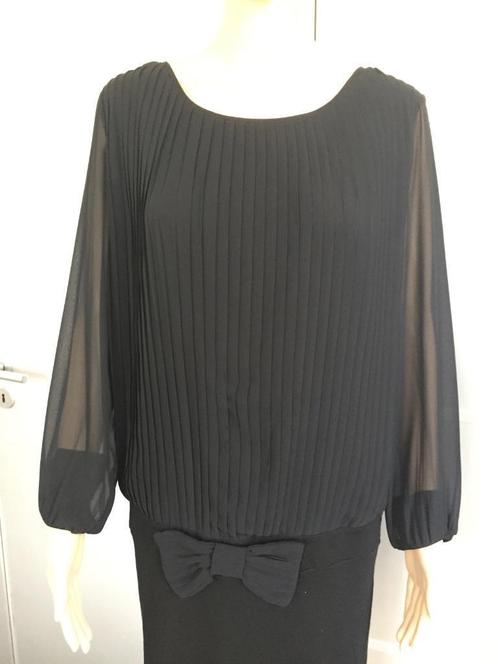 C392 Sao Paulo: Maat 38=M jurk jurkje zwart, Kleding | Dames, Jurken, Zo goed als nieuw, Maat 38/40 (M), Zwart, Knielengte, Ophalen of Verzenden