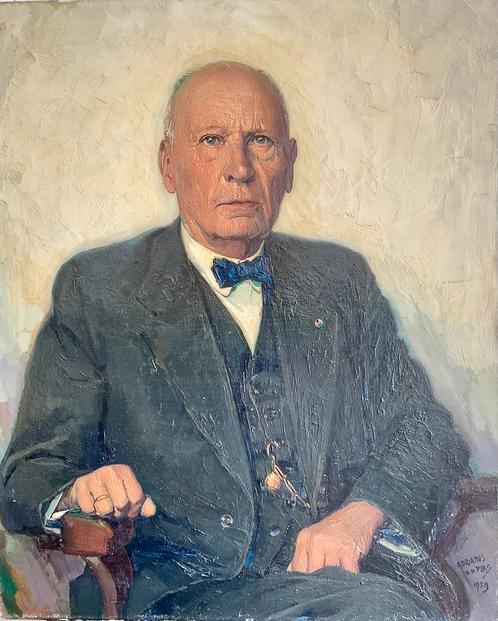 Wie herkent deze heer van statuur, portret uit 1959, Contacten en Berichten, Contact kwijt en Opsporing