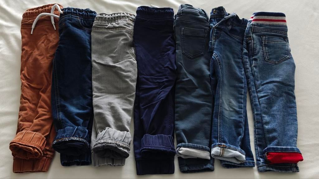 7 Thermo Broeken Maat 98 - Zeer Goede Staat, Kinderen en Baby's, Kinderkleding | Maat 92, Broek, C&A, Jongen of Meisje, Ophalen of Verzenden