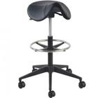 NIEUW hoge zadelkruk - zwart voetenkruis, Huis en Inrichting, Ophalen, Nieuw, Overige materialen