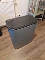 Brabantia Bo Touch Bin 2x30L, Ophalen, 50 tot 75 cm, 40 liter of meer, Zo goed als nieuw