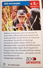Zoo Antwerpen kortingsbon, Tickets en Kaartjes, Drie personen of meer, Kortingskaart
