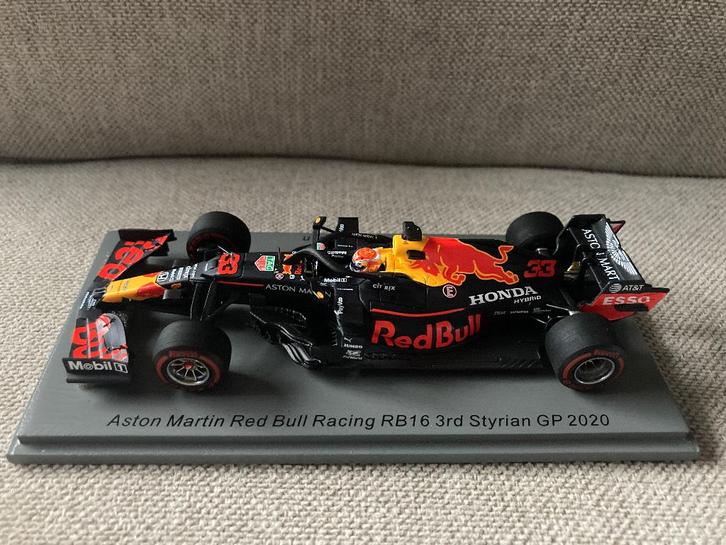 ✅ Max Verstappen 1:43 3rd Styrian GP 2020 Red Bull RB16, Verzamelen, Automerken, Motoren en Formule 1, Nieuw, Formule 1, Ophalen of Verzenden
