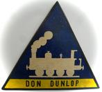 Handgeschilderd bord / trein / spoorweg overgang / Frankrijk, Verzamelen, Trein, Overige typen, Zo goed als nieuw, DeKameraadschap