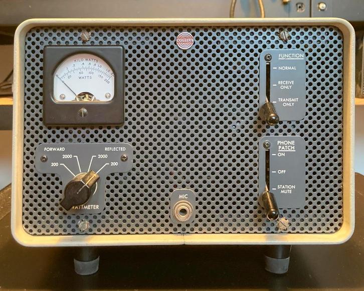 Vintage Collins 312B-4 SPEAKER CONSOLE S-Line, Telecommunicatie, Zenders en Ontvangers, Gebruikt, Ophalen