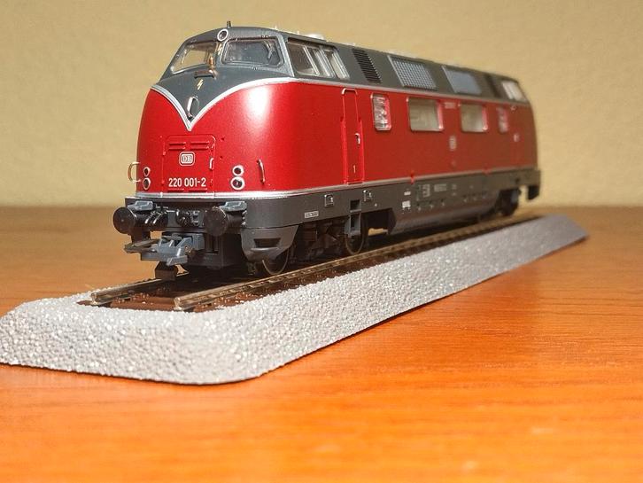 Roco 63932 - V200 Diesellok Platin - OVP, Hobby en Vrije tijd, Modeltreinen | H0, Zo goed als nieuw, Locomotief, Gelijkstroom