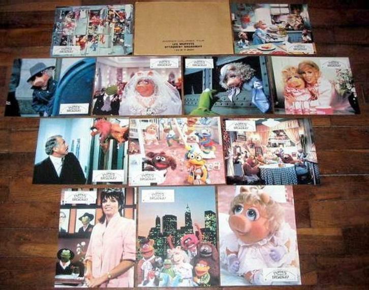THE   MUPPETS   TAKE   MANHATTAN      filmfotoset., Verzamelen, Posters, Nieuw, Film en Tv, A4 of kleiner, Verzenden