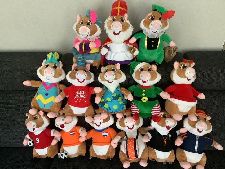 Ah hamster hamsters pluche knuffel albert heijn sinterklaas, Kinderen en Baby's, Speelgoed | Knuffels en Pluche, Zo goed als nieuw