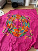 Indonesisch batik grand foulard, bantal guling, kussenslopen, Ophalen of Verzenden, Zo goed als nieuw, Tweepersoons, Dekbedovertrek