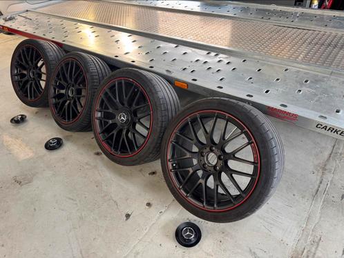 Originele c63s Amg edition 1 wielen breedset 19Inch, Auto-onderdelen, Banden en Velgen, Zomerbanden, 19 inch, 235 mm, Ophalen