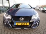 Honda Civic 1.4 100pk Elegance, navi, Auto's, Honda, Stof, Gebruikt, 4 cilinders, Blauw