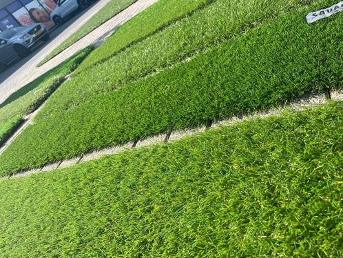 Kunstgras grote en kleine stukken, Tuin en Terras, Gras en Kunstgras, Nieuw, Kunstgras, 20 m² of meer, Ophalen