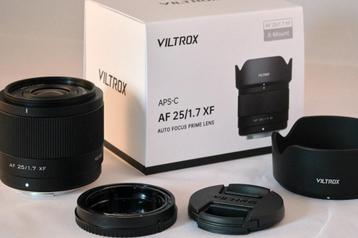 Viltrox AF 25/1.7 XF Fujifilm X-mount beschikbaar voor biedingen