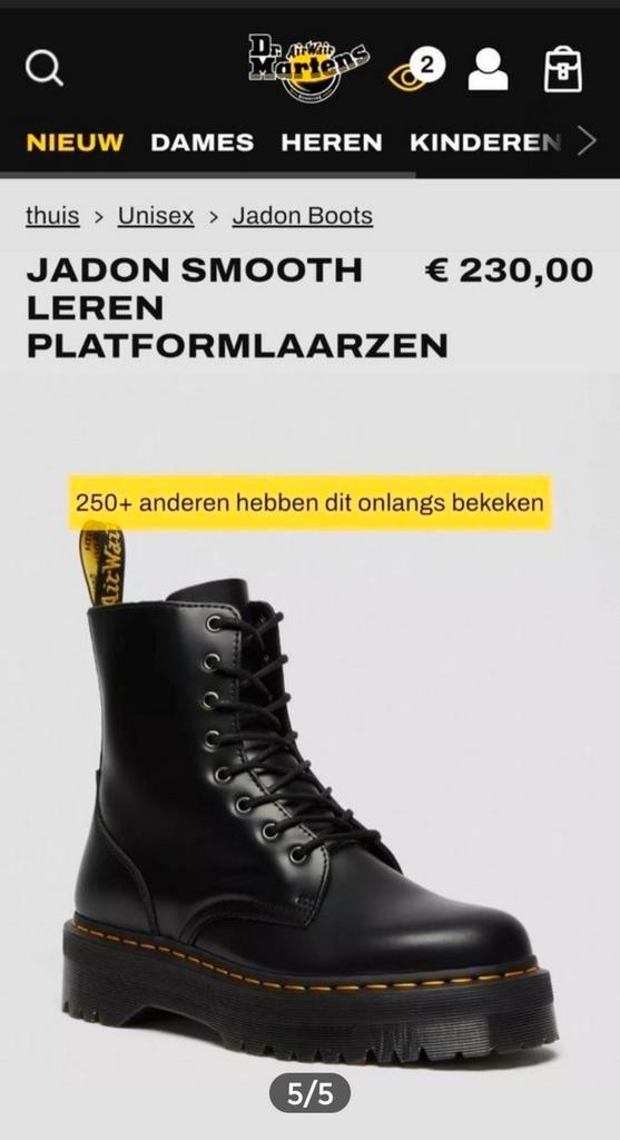 Dr Martens, Doe-het-zelf en Verbouw, Veiligheidskleding, Zo goed als nieuw, Ophalen of Verzenden