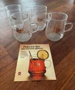Pickwick theeglazen, Huis en Inrichting, Glas of Glazen, Ophalen of Verzenden, Overige stijlen, Glas