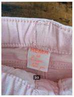 Lichtroze korte spijkerbroek Maat 68 h4, Kinderen en Baby's, Babykleding | Maat 68, Broekje, Meisje, Hema, Onbekend