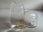 Vintage Lisa Larson~Royal Krona Kat Art Glass Djur I Frihet, Antiek en Kunst, Ophalen of Verzenden