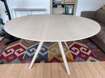 HelloTable Novum Rond Ø140 cm eiken white, Huis en Inrichting, Ophalen, Gebruikt, Vijf personen of meer, 100 tot 150 cm