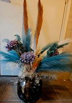 Droogbloemen boeket, Ophalen