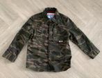 Stoere Vingino overhemd maat 104, leger print!, Verzenden, Overhemd of Blouse, Zo goed als nieuw, Vingino