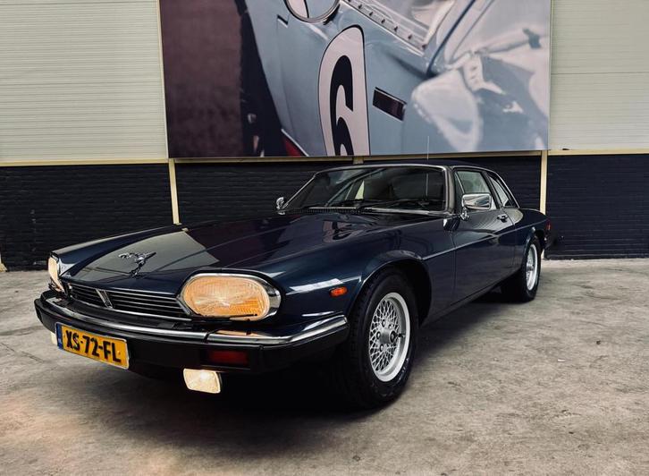 Jaguar XJS-Convertible 5.3 V12|Unieke Targa|Royalblue|Lederb, Auto's, Jaguar, Bedrijf, Te koop, XJS, ABS, Boordcomputer, Cruise Control
