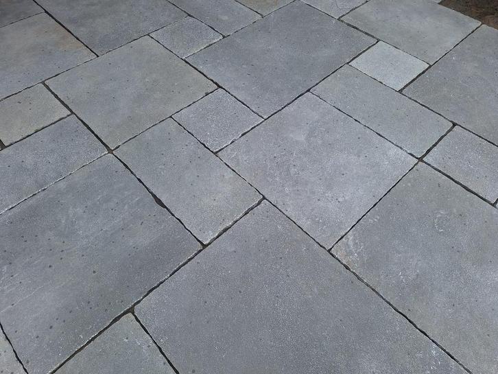 natuursteen tuintegels Castle Stone Blue groot wildverband, Tuin en Terras, Tegels en Klinkers, Nieuw, Terrastegels, Natuursteen