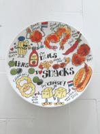 Blond Amsterdam groot bord schaal snacks als nieuw, Ophalen, Blond Amsterdam, Aardewerk, Schaal of Schalen