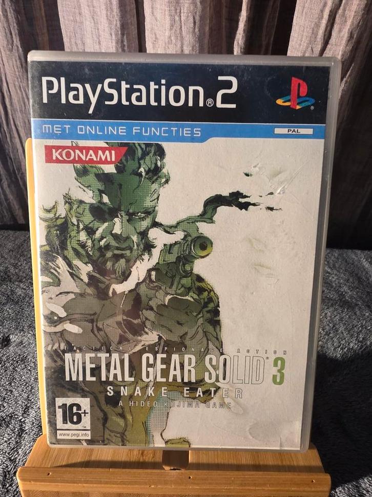 Metal Gear Solid 3: Snake Eater - PS2, Spelcomputers en Games, Games | Sony PlayStation 2, Gebruikt, Avontuur en Actie, 1 speler
