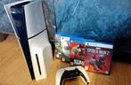 Playstation 5 Slim Disc + Dualsense Controller & Games!, Spelcomputers en Games, Games | Sony PlayStation 5, Ophalen, Zo goed als nieuw
