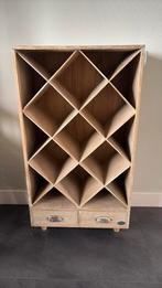 Wijnkast Riverdale, Huis en Inrichting, Woonaccessoires | Wijnrekken, Ophalen, Gebruikt, 25 flessen of meer, 75 cm of meer