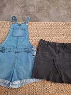 mt 158/164 tuinbroek Hema en spijkerrok Name-it mt 164!, Kinderen en Baby's, Kinderkleding | Maat 158, Broek, Gebruikt, Meisje